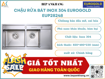 Chậu rửa bát chống xướt Eurogold EUP39850